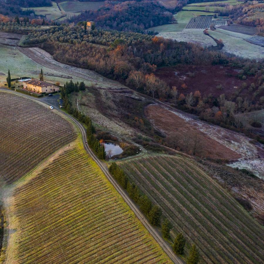 Вилла Agriturismo Le Rote Сан-Джиминьяно Экстерьер фото